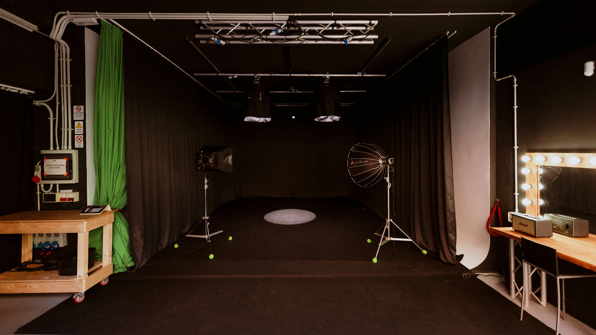 Sala nera shooting